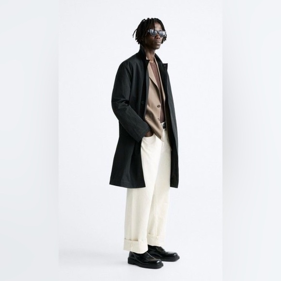 Zara Technical rain coat 2024 - Picture 1 of 9